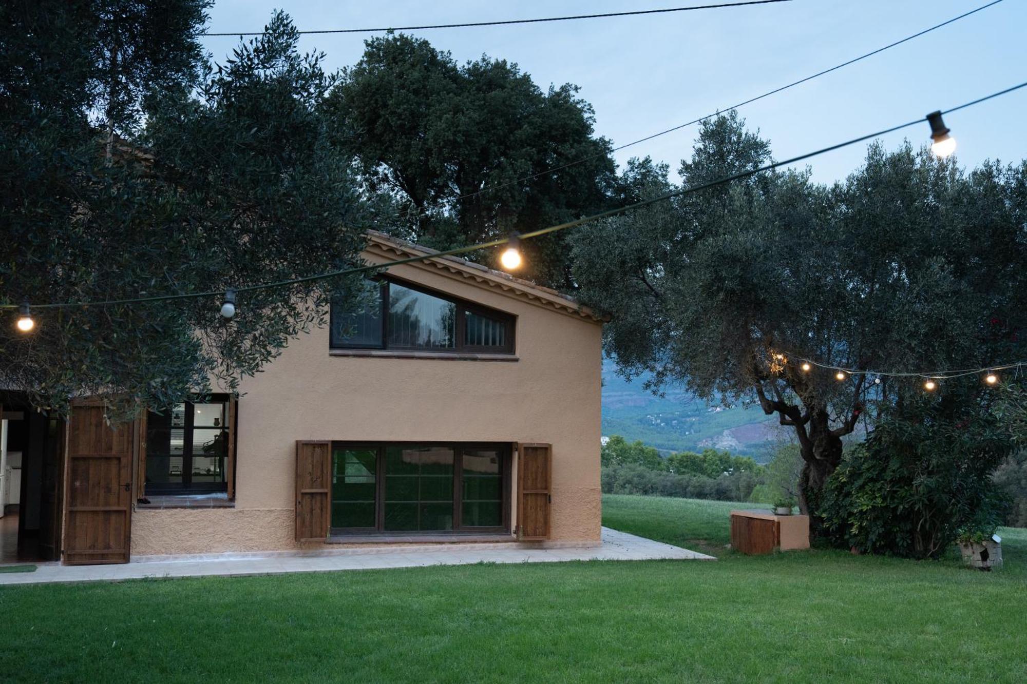 Casa Rural El Bruguer Vell Santa Eulalia de Ronsana Экстерьер фото