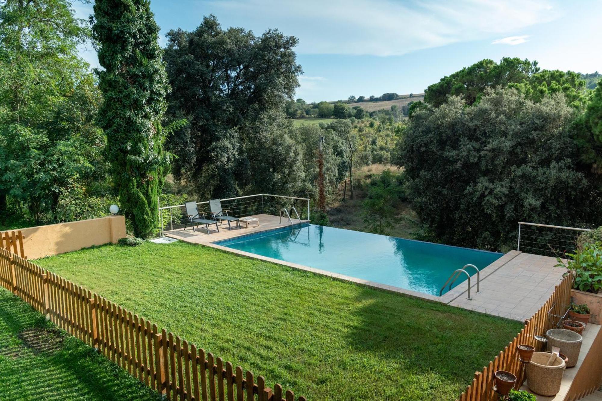 Casa Rural El Bruguer Vell Santa Eulalia de Ronsana Экстерьер фото